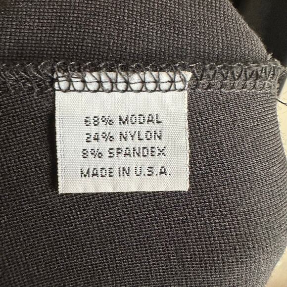 Bryn Walker Nada Asymmetrical Tunic Top Black L - Picture 5 of 7